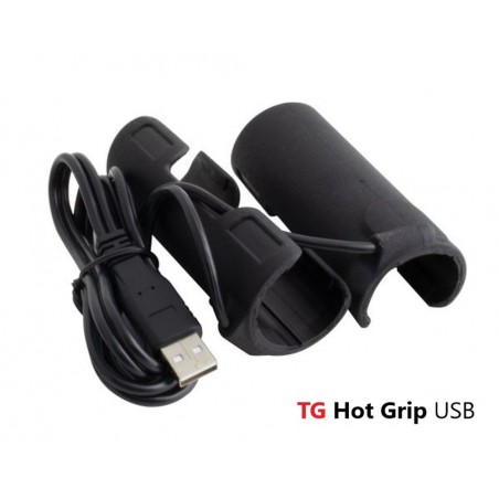 USB heated clip-on