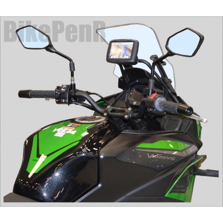 Fixations GPS moto pour montage sur la barre de pare-brise bike pen r