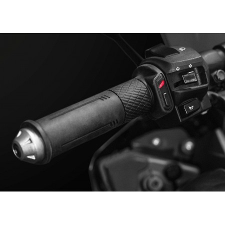 Tecno Globe Motorcycle Heated Grips with Thermostatic Switch