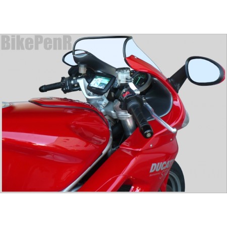 Steering column GPS bracket for DUCATI