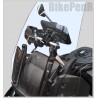 Special windshield support bar GPS mount.