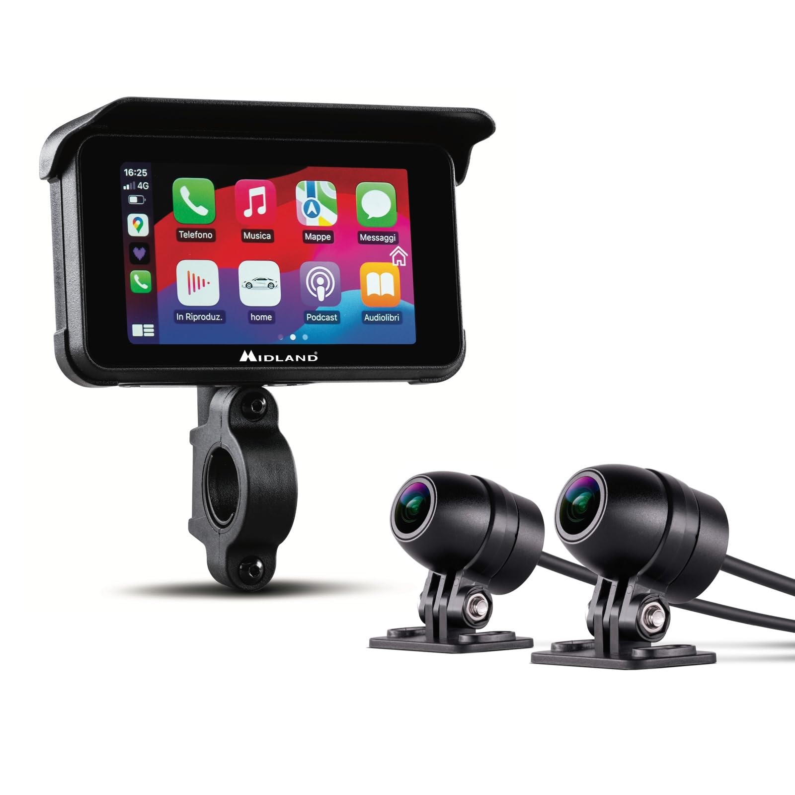 Midland BikePlay Guardian - Full HD Motorcycle Camera