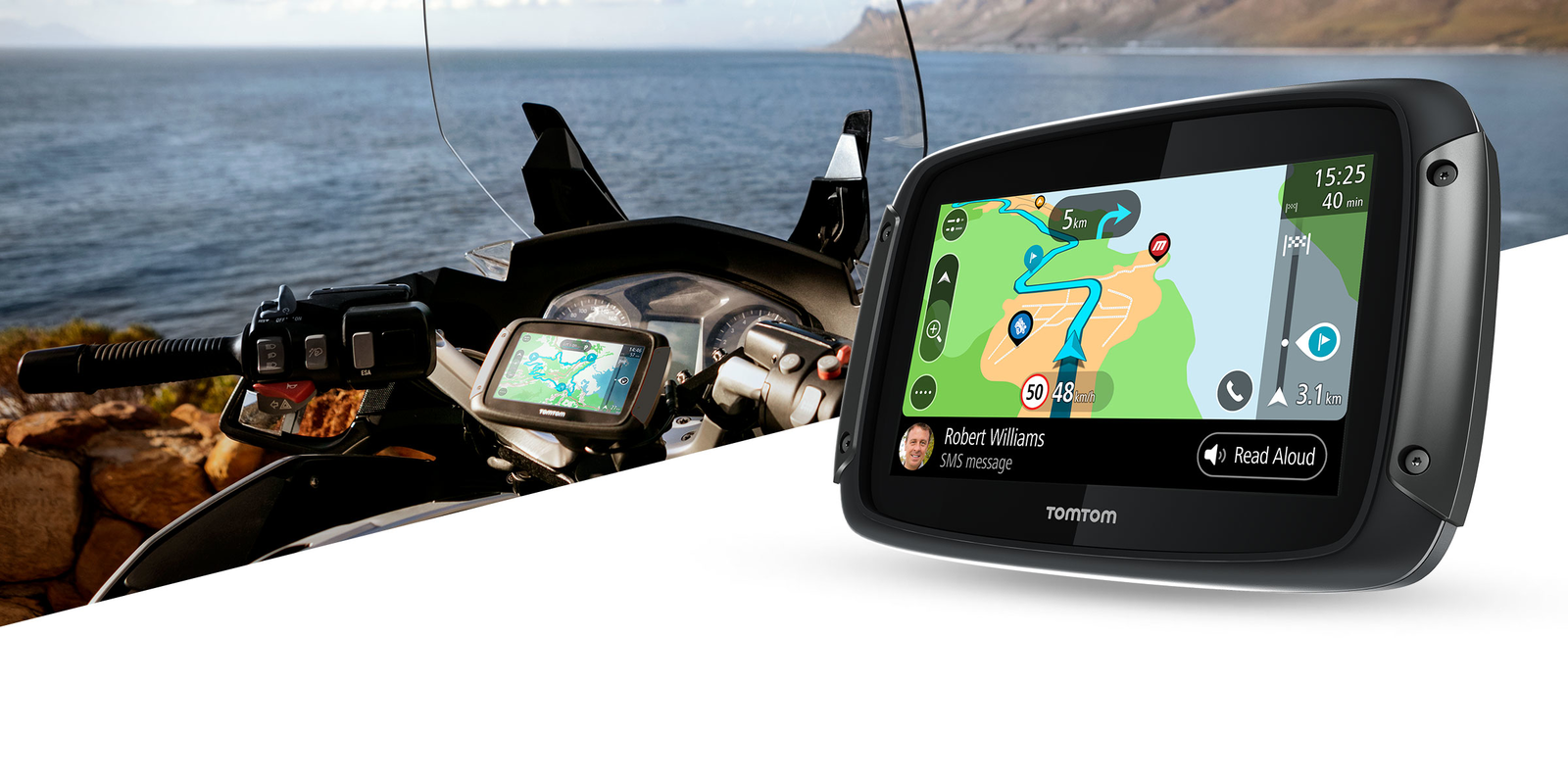 100 € de réduction sur le GPS TomTom Rider 550