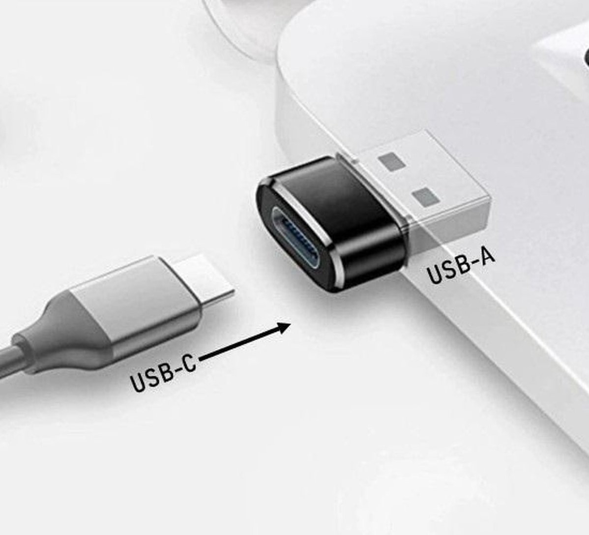 USB to USB-C adapter